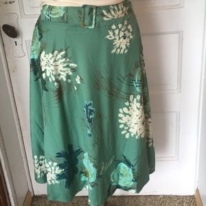 Anthropologie Odille skirt size 8. With belt!
